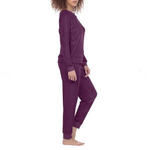 Honeydew Ladies' Lounge Set, Purple Pajama’s Fleece Lounge set Small X-Small